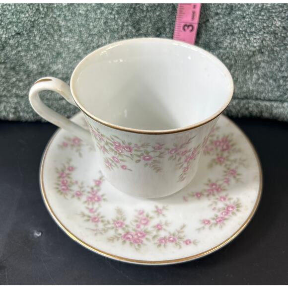 Vintage 1960s Premiere Fine China Japan April Rose Pattern - Picture 10 of 11